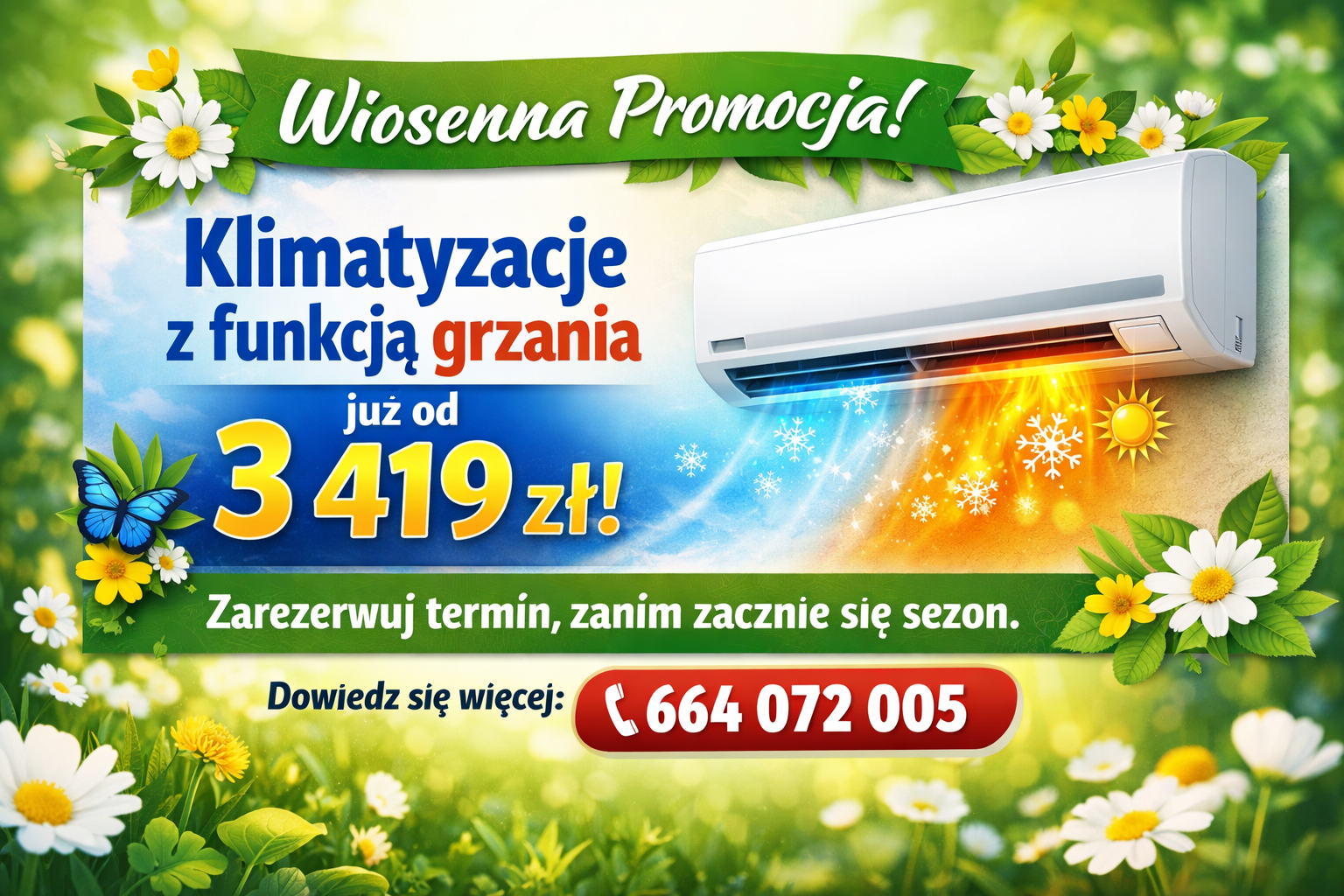 Wiosenna promocja klimatyzacji